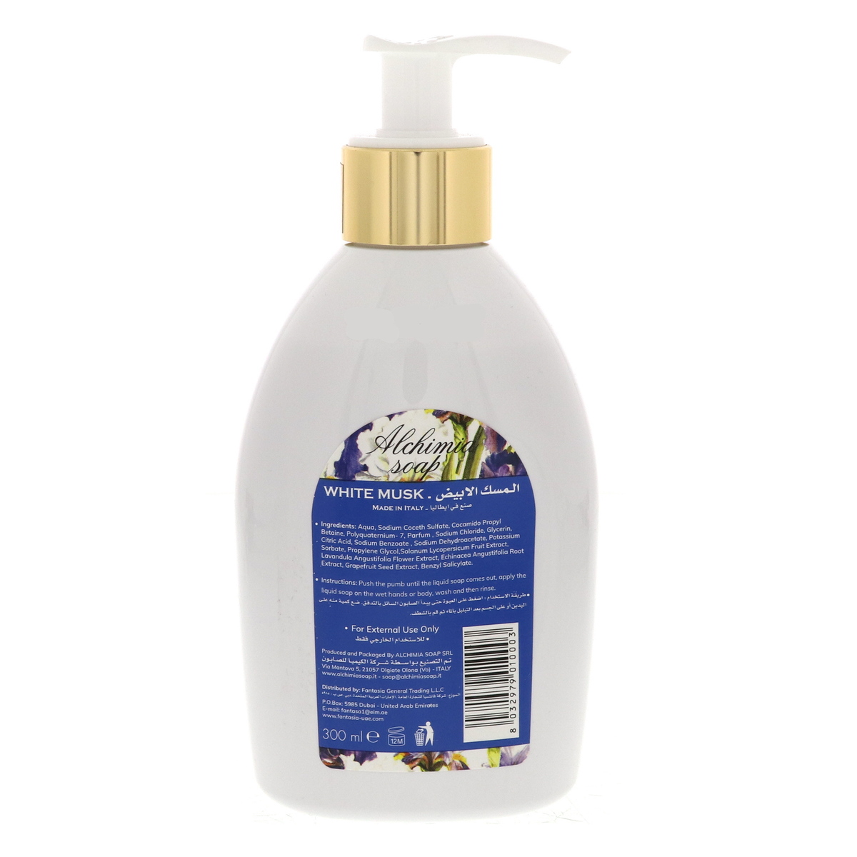 Alchimia Liquid soap White Musk 300ml